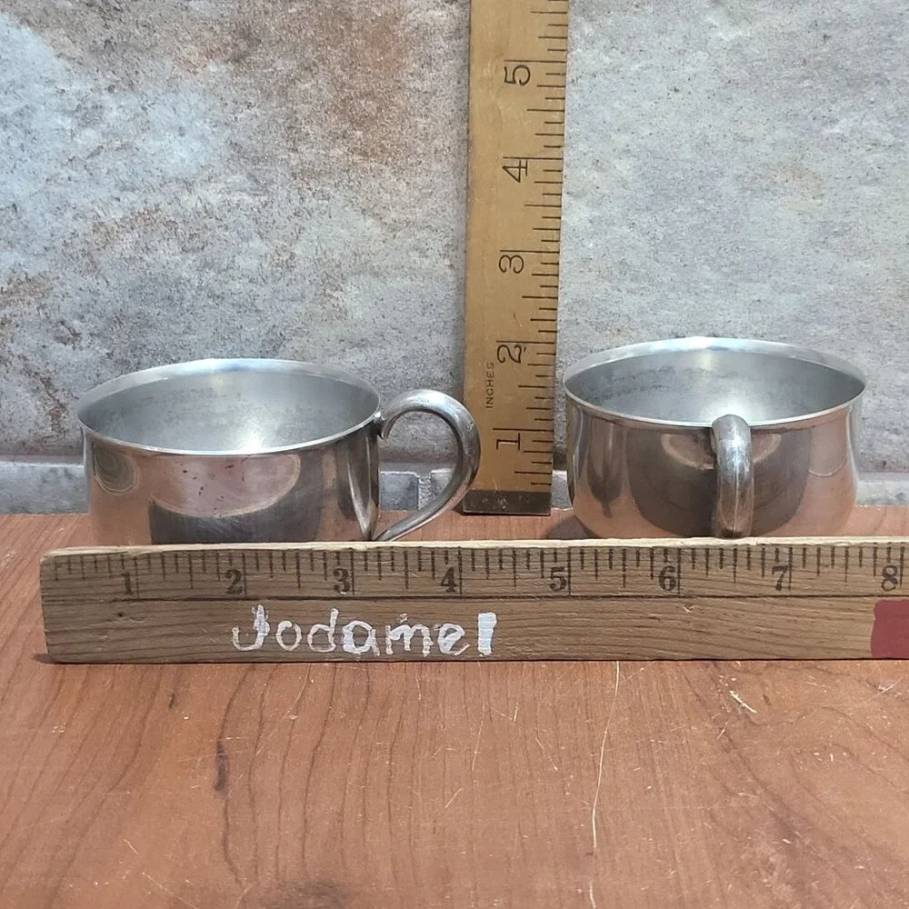Vintage Oneida Silversmiths Cup Set of 3